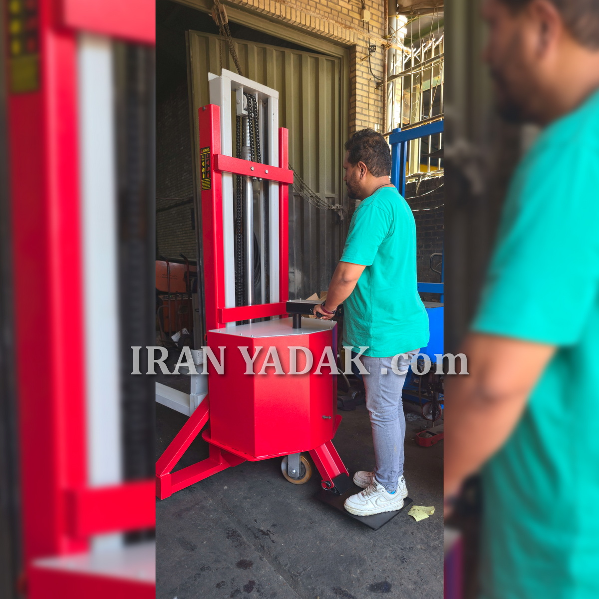 استاکر تمام برقی پلتفرم دار